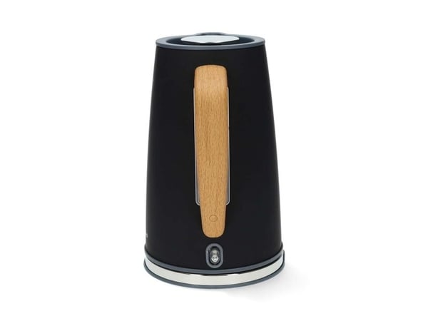 Nedis KAWK510EBK, 1,7 l, 2200 W, Sort, Stål, Vannivåindikator, Trådløs