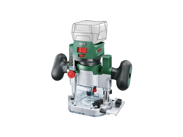 Bosch 0 603 9D5 002, Fresebase, Svart, Grønn, 30000 RPM, 10000 RPM, Batteri, 18 V