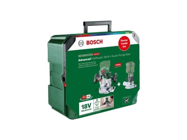Bosch 0 603 9D5 002, Fresebase, Svart, Grønn, 30000 RPM, 10000 RPM, Batteri, 18 V