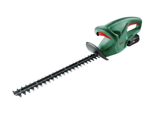 Bosch EasyHedgeCut 18V-44-11 - Hekkstusser - trådløs - 18 V - 2 Ah inkludert lader - 2400 spm - 44 cm - tannavstand: 15 mm - 2.3 kg - for Bosch AL ...
