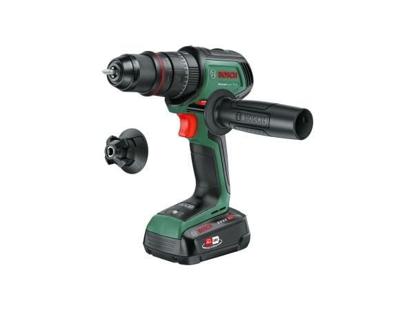 Bosch AdvancedImpact 18V-80 QuickSnap, Boremaskin med pistolgrep, Nøkkelløs, Svart, Grønn, 1,3 cm, 1950 RPM, 4 cm