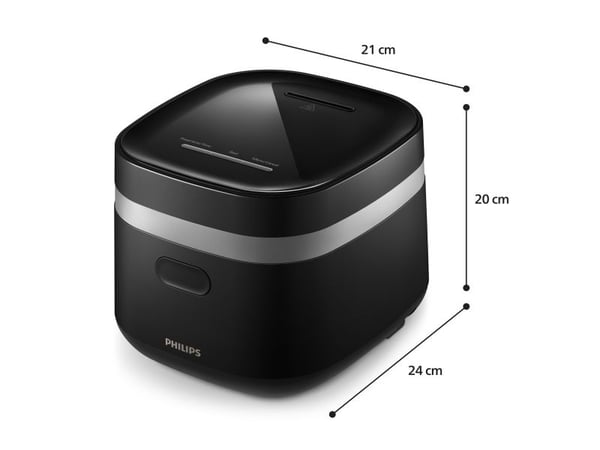 Philips 3000 series HD3090/80, Svart, Plast, 0,9 m, 436 W, 220-240ac, 50/60 Hz