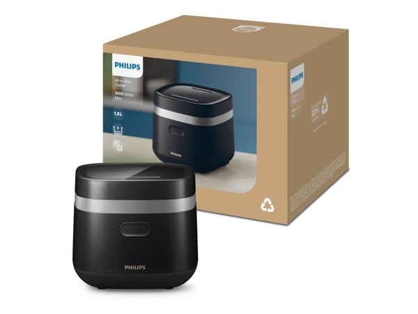 Philips 3000 series HD3090/80, Svart, Plast, 0,9 m, 436 W, 220-240ac, 50/60 Hz