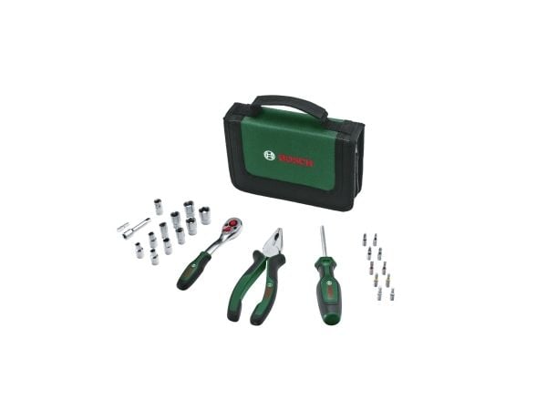 Bosch - Verktøyssett - 26 deler - 74 - 93 N·m - inn zipped case