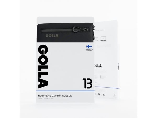 Golla - Notebookhylster - neopren - 13" - svart