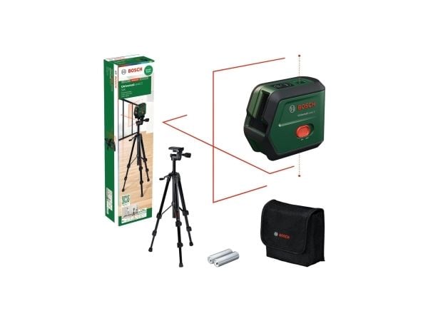 Bosch Cross Line Laser UniversalLevel 2 UNI Sett Standard (0603663F01)