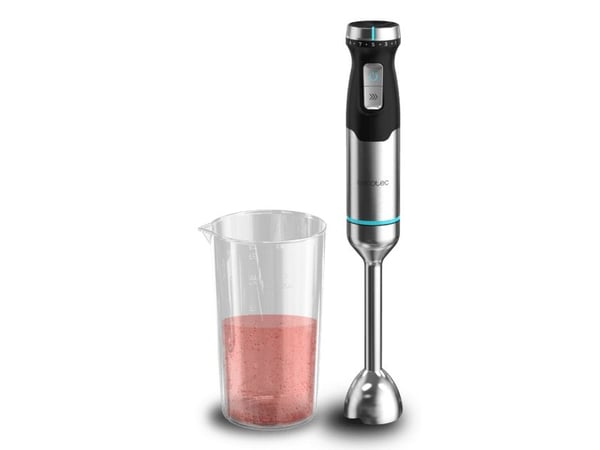Cecotec Power Pulsar 2300MAX, Stavmixer, 2300 W, Svart, Rostfritt stål