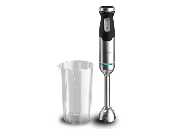 Cecotec Power Pulsar 2300MAX, Stavmixer, 2300 W, Svart, Rostfritt stål