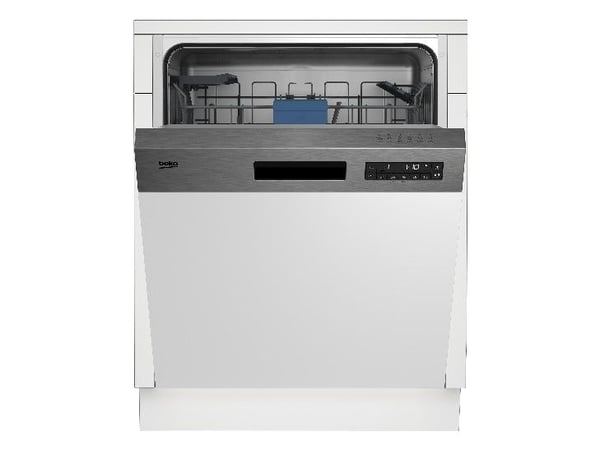 Beko b300 BDSN26440X, Halvveis innebygget, Full størrelse (60 cm), Rustfritt stål, LCD, 1,5 m, Rustfritt stål