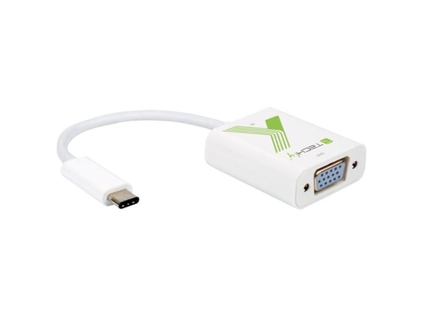TECHly - Extern videoadapter - USB-C - VGA