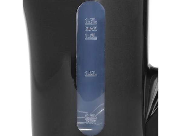 Emerio WK-123483, 1,7 l, 2200 W, Sort, Vannivåindikator, Trådløs