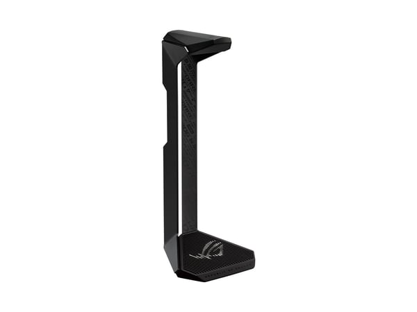 ASUS ROG Throne II Core - Stativ - for hodetelefoner / hodesett - aluminiumslegering - svart