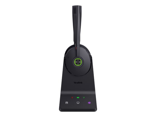 Yealink WH68 Workstation - Hodesett - on-ear - DECT / Bluetooth - trådløs - aktiv støydemping - UC-sertifisert