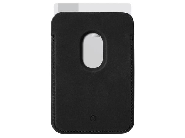 Spigen MagSafe 3 Cards Holder Valentinus, Korthållare, Svart, PU skinn, iPhone 12, 13, 14 Series MagArmor Case Apple MagSafe Case, 1 styck, 95 mm