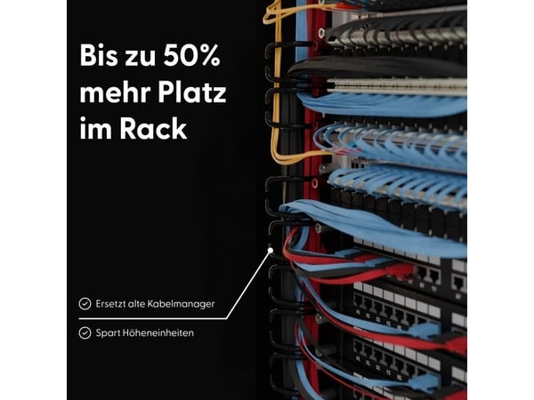 PATCHBOX .one / 8RU / UTP / Red, 0,8 m, Cat6a, U/UTP (UTP), RJ-45, RJ-45, Röd