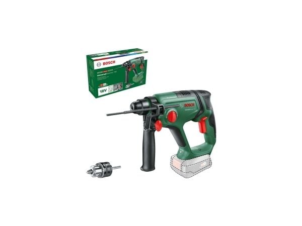 Bosch UniversalHammer 18V - Roterende hammer - trådløs - SDS-plus - 2 joule - uten batteri, ingen lader - 18 V - SOLO