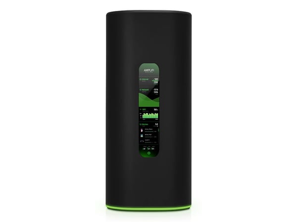 Ubiquiti AmpliFi Alien Router, Wi-Fi 6 (802.11ax), Dobbelbånd (2.4 GHz / 5 GHz), Ethernet/bredbåndsforbindelse, Sort, Frittstående router