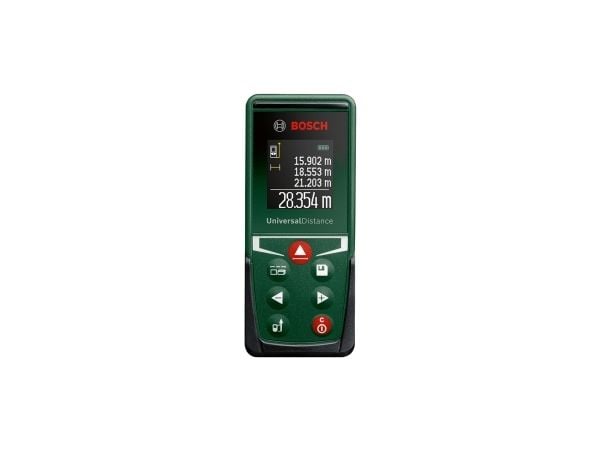 Bosch UniversalDistance 30, Laseravstandsmåler, m, Svart, Grønn, Digitalt, 30 m, 0,05 m