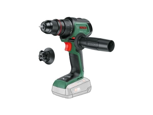 Bosch AdvancedDrill 18V-80 QuickSnap, Boremaskin med pistolgrep, Nøkkelløs, Svart, Grønn, 1,3 cm, 1950 RPM, 4 cm - SOLO