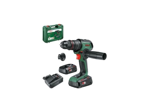 Bosch AKKUSLAGBOREMASKINE ADV 18V-80 2X2,5AH