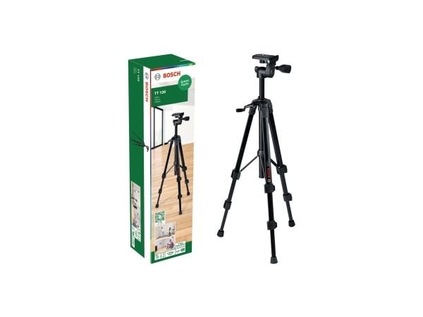Bosch TT 120, 3 ben, Svart, 120 cm, 980 g