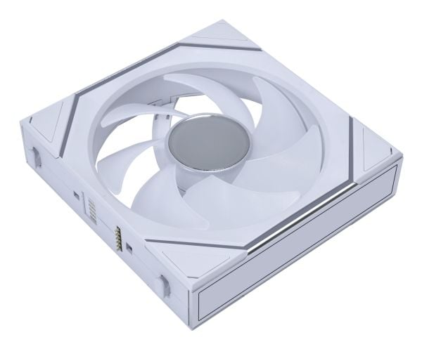 Lian Li Uni Fan SL-INF, Vifte, 12 cm, 2100 RPM, Hvit