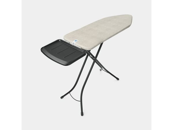 Brabantia 236143, Full-størrelse strykebrett, Bomull, Dampjernstasjon, Grå, Grå, 450 x 1240 mm