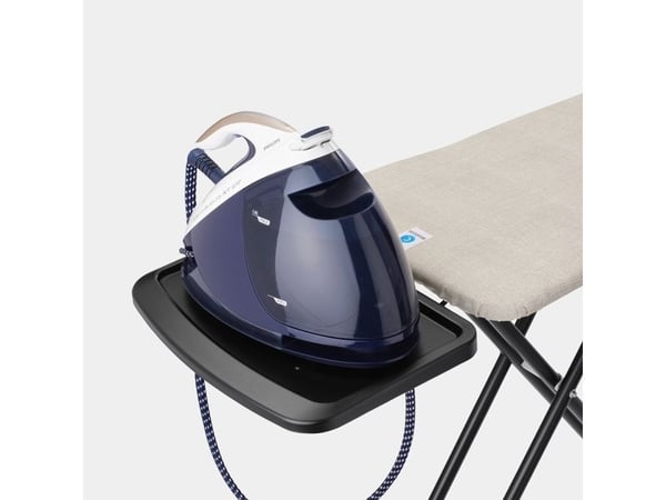 Brabantia 236143, Full-størrelse strykebrett, Bomull, Dampjernstasjon, Grå, Grå, 450 x 1240 mm