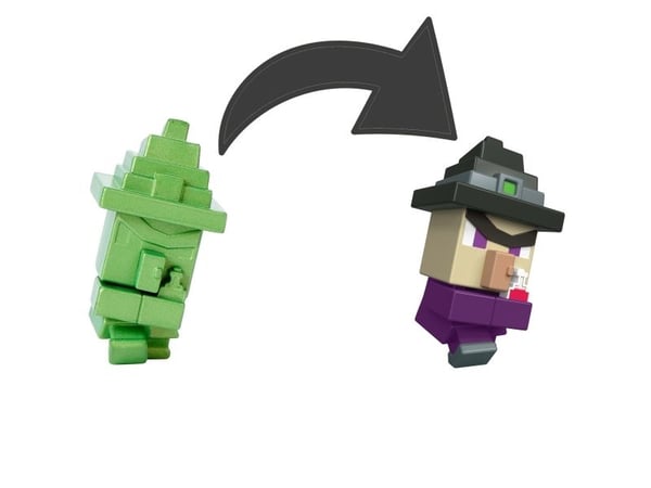 Minecraft MINI MODE MINING -valikoima, 6 vuosi/vuosia, Valikoidut värit, Muovi