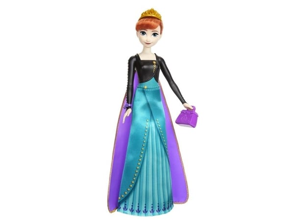 Disney Frozen SPIN & REVEAL Anna, Muotinukke, Naaras, 3 vuosi/vuosia, Tyttö, 320 mm, Monivärinen