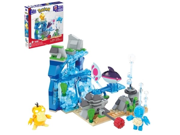 MEGA Pokémon Aquatic Adventure, Byggesett, 8 år, plast, 319 stk