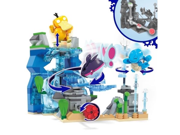 MEGA Pokémon Aquatic Adventure, Byggesett, 8 år, plast, 319 stk