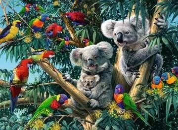 Ravensburger palapeli 500 palaa - Koalat puun päällä