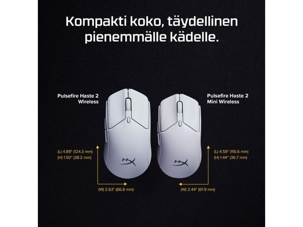 Mysz HyperX Myszka do Gry Hyperx Pulsefire Biały 26000 DPI