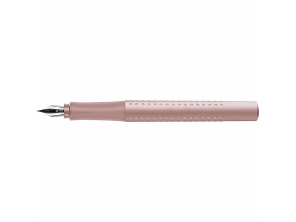 Faber-Castell Grip 2011, Rose, Patronpåfyllingssystem, Rustfritt stål, Bold, Ambidextrous, 1 stk