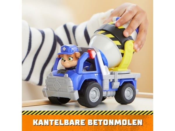 Rubble & Crew 6066540, Betongblandebil, 3 år, Plast, Flerfarget