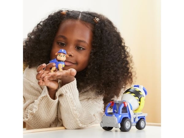 Rubble & Crew 6066540, Betongblandebil, 3 år, Plast, Flerfarget