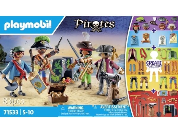 Playmobil Pirates 71533, 5 år, Flerfarget, Plast