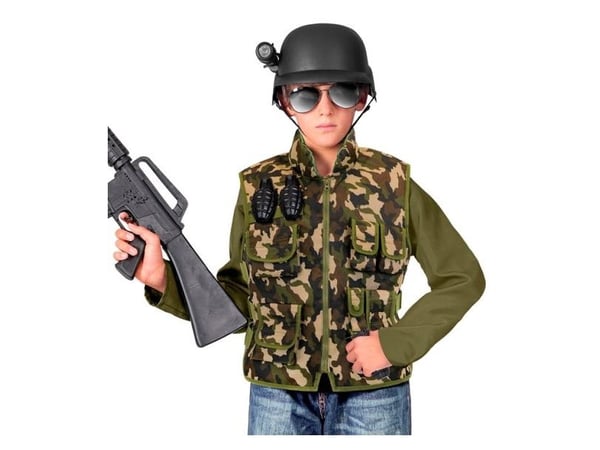 Soldat camouflagevest