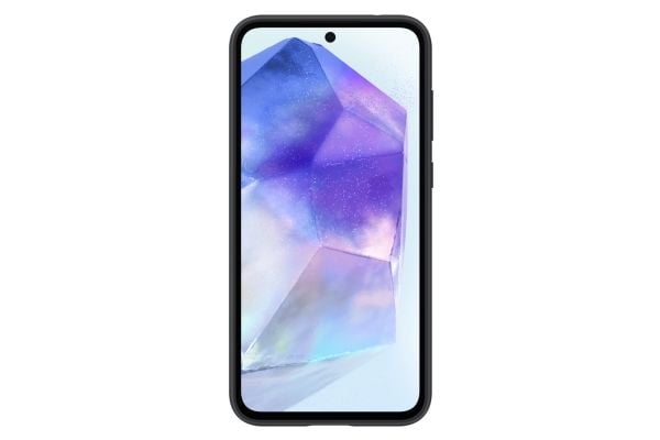 Samsung EF-PA556 - Bagsidecover til mobiltelefon - silikon - sort - for Galaxy A55