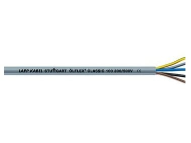 Lapp ÖLFLEX CLASSIC 100, Suurjännitekaapeli, Harmaa, Polyvinyylikloridi (PVC), Kupari, 6 mm², 230 kg/km