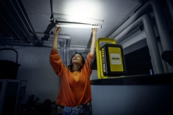 Kärcher MFL 2-18, Lommelykt, Gult, LED, 280 lm, Lithium-Ion (Li-Ion), 18 V