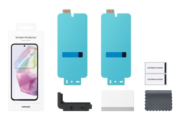 Samsung EF-UA356 - Skjermbeskyttelse for mobiltelefon - film - gjennomsiktig - for Galaxy A35
