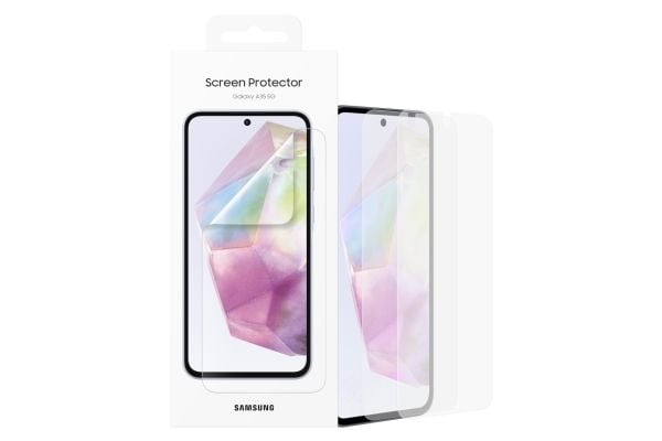 Samsung EF-UA356 - Skjermbeskyttelse for mobiltelefon - film - gjennomsiktig - for Galaxy A35