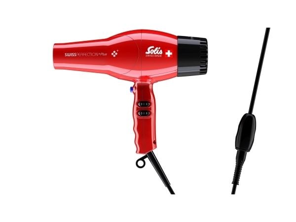 Solis Swiss Perfection PLUS ROT (Typ 3801), AC, Rød, Plast, Hengering, 3 m, Knapper