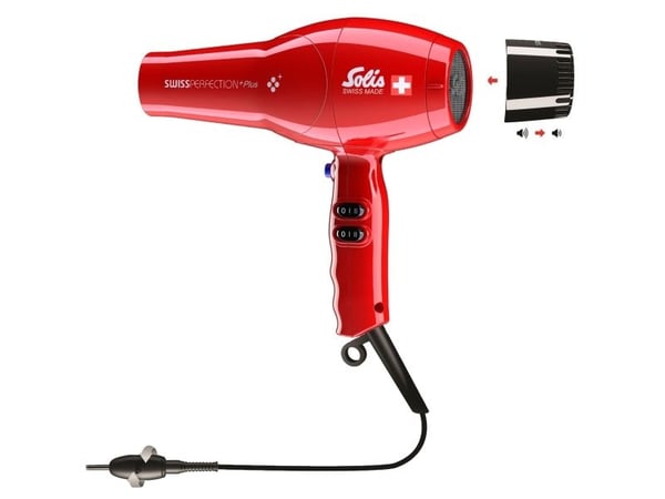 Solis Swiss Perfection PLUS ROT (Typ 3801), AC, Rød, Plast, Hengering, 3 m, Knapper