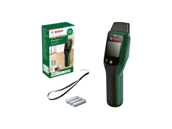 Bosch UniversalHumid, Motstand (pin), Tre, Digitalt, Svart, Grønn, 1%, AAA