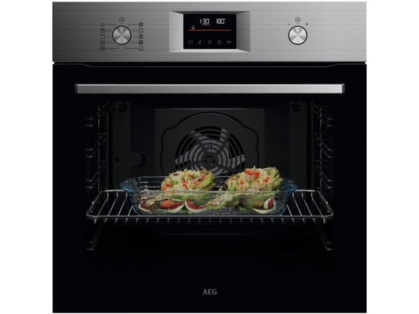 AEG Series 5000 OU5PB40SM, Medium, Elektrisk ovn, 72 l, 2990 W, 72 l, Multitech