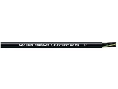 Lapp ÖLFLEX HEAT 180 MS, 50 m, Svart, Silikon, 120 kg/km, 269 kg/km, 2000 V