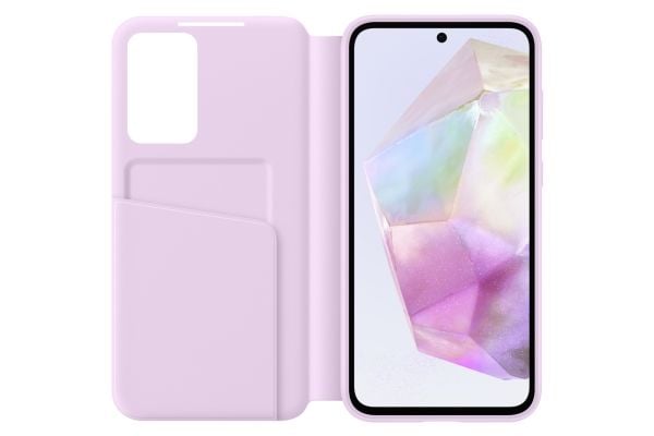 Samsung EF-ZA356 - Flipomslag til mobiltelefon - lavendelfarvet - for Galaxy A35